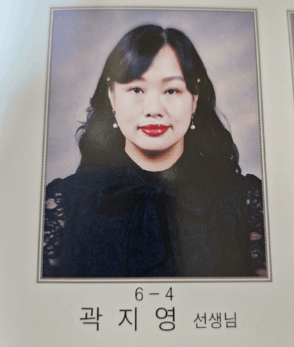 a picture of a woman with red lips and the number 6 on the bottom right