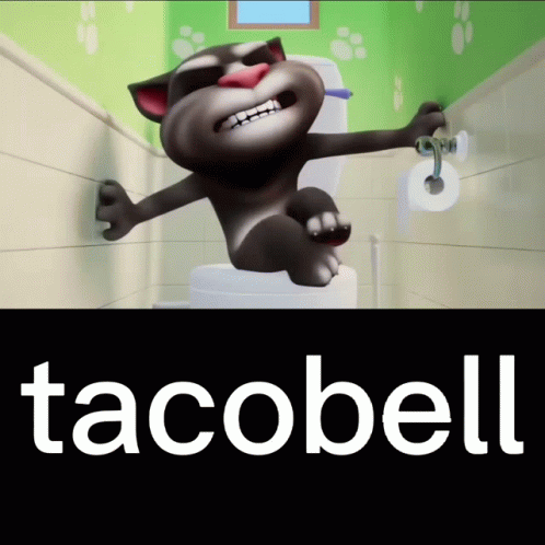 Talking Tom Eats Taco Bell Toilet Poop Pooping Tom Cat GIF - Talking Tom Eats Taco Bell Toilet Poop Pooping Tom Cat GIFs