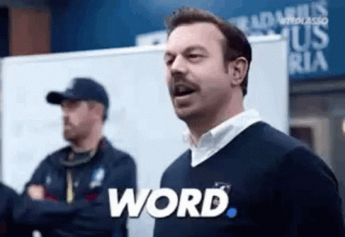 Ted Lasso GIF - Ted Lasso Word GIFs