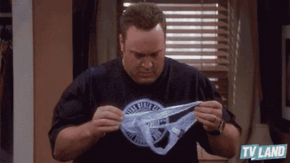 Panties GIF - Kevin James King Of Queens Folding Panty GIFs