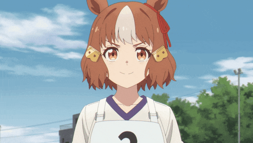 a girl in a white shirt with the number 3 on the front