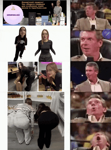 a collage of images including one of a woman wearing a shirt that says silver