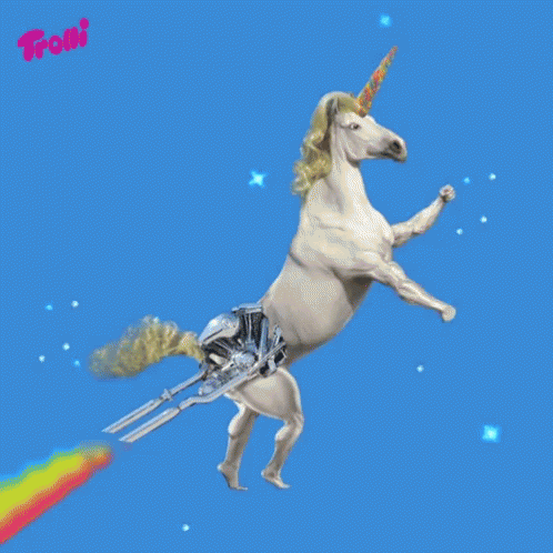 Happy Birthday Unicorn Fly GIF - Happy Birthday Unicorn Unicorn Fly GIFs