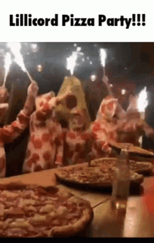 Pizza Party GIF - Pizza Party Lillicord GIFs