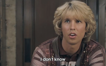 I Don'T Know GIF - Blades Of Glory Comedy Jon Heder GIFs
