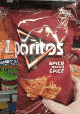 Doritos Spicy Nacho GIF - Doritos Spicy Nacho Bag Of Doritos GIFs