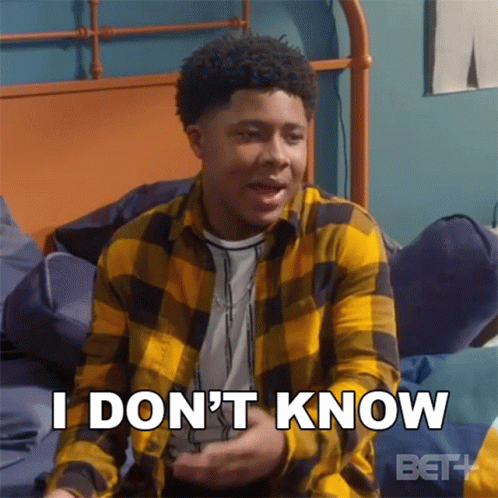I Dont Know Junebug Carson GIF - I Dont Know Junebug Carson The Ms Pat Show GIFs