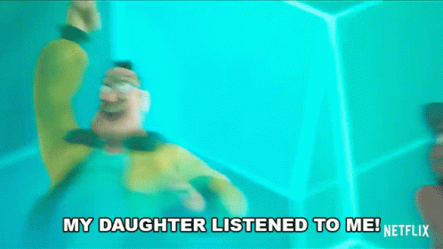 My Daughter Listened To Me The Mitchells Vs The Machines Trailer GIF - My Daughter Listened To Me The Mitchells Vs The Machines Trailer Happy GIFs