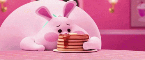 Breakfast Pancakes GIF - Breakfast Pancakes Bunny GIFs