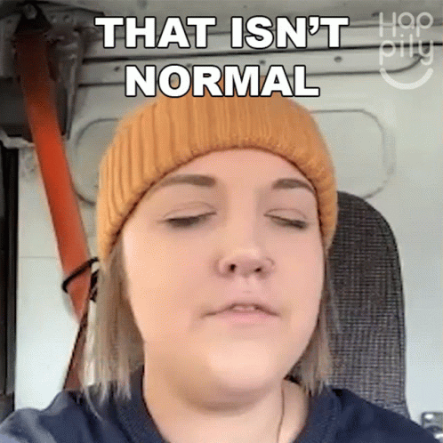 That Isnt Normal Happily GIF - That Isnt Normal Happily That Is Weird GIFs