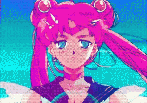 Sailor Moon Serious GIF - Sailor Moon Serious Glitch GIFs