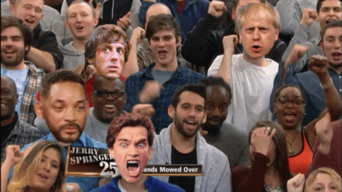 Funny Jerry Springer Show GIF - Funny Jerry Springer Show Will Smith GIFs