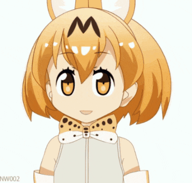 a drawing of a girl with a bow tie and a letter m on her head