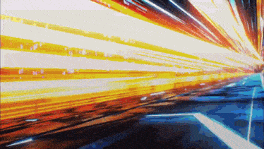 a blurry picture of a car driving down a street