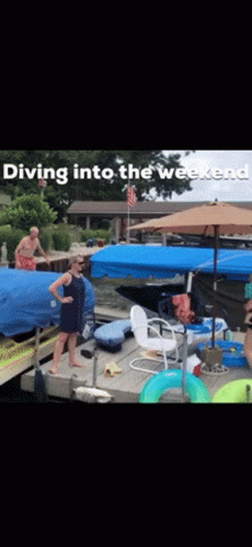 Run Dive GIF - Run Dive Diving Into The Weekend GIFs