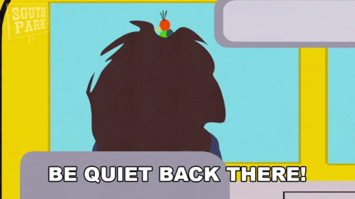 Be Quiet Back There Ms Crabtree GIF - Be Quiet Back There Ms Crabtree South Park GIFs