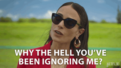 Why The Hell You'Ve Been Ignoring Me Gina GIF - Why The Hell You'Ve Been Ignoring Me Gina Neon GIFs