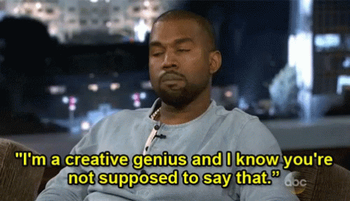 Kanye Not Smart GIF - Kanye Not Smart Dumb GIFs