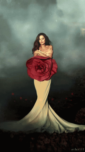 Mystic Red Rose GIF - Mystic Red Rose Petals GIFs