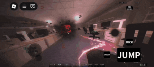 a screenshot of a video game that says jump on the bottom