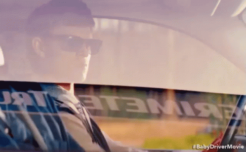Driving Away GIF - Ansel Elgort Action Driving Baby Driver GIFs