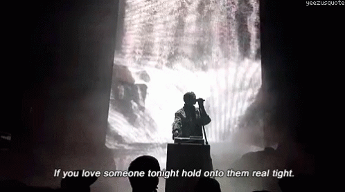 Hold Them Tight GIF - Kanye West Hold Onto Them Real Tight Love GIFs