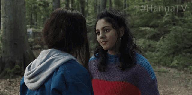 two women are looking at each other and the words you 're the best are written below them
