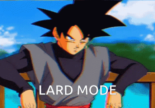 Lard Goku Black GIF - Lard Goku Black Aba GIFs