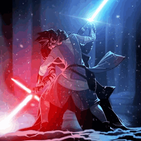 Jedi Lightsaber GIF - Jedi Lightsaber Fight GIFs