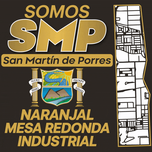 a sign that says somos smp on it