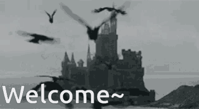 Castle Welcome GIF - Castle Welcome Crows GIFs