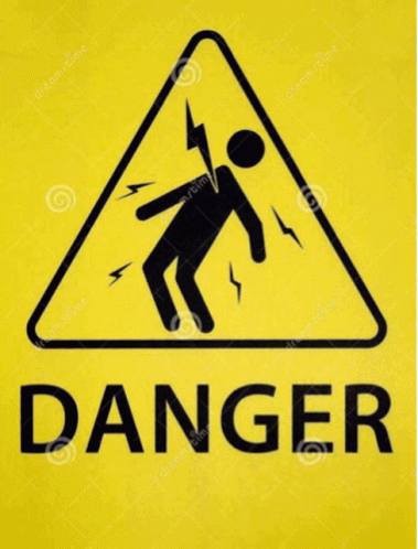 Danger Shocked GIF - Danger Shocked Warning GIFs