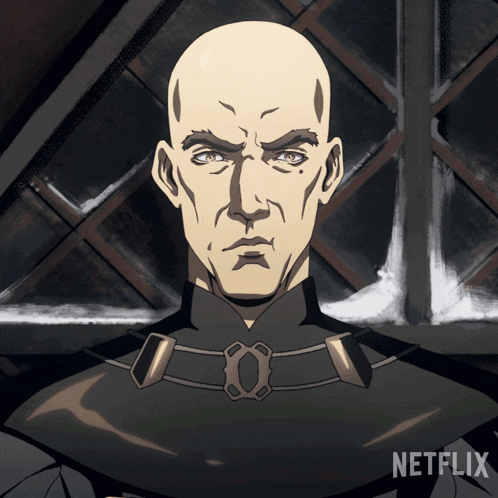 a cartoon character with a netflix logo on the bottom right