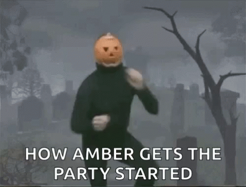 Amber Halloween GIF - Amber Halloween Party GIFs