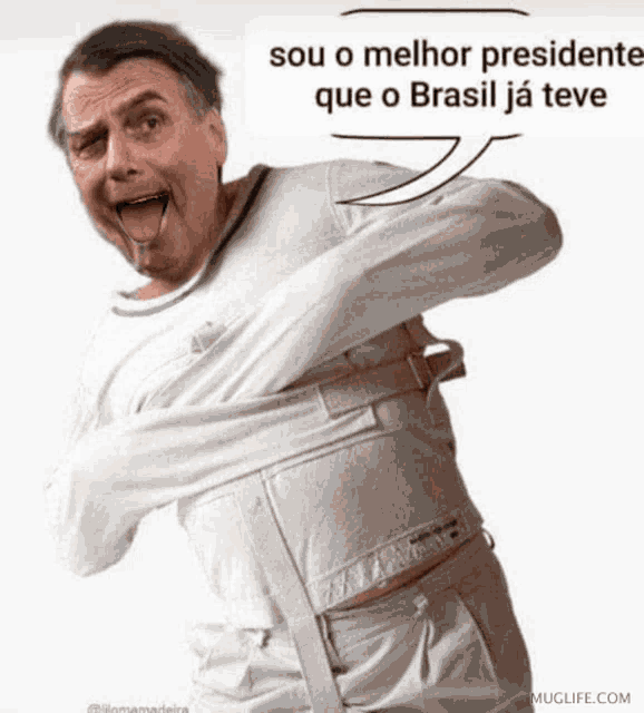 Bolsonaro Crazy GIF - Bolsonaro Crazy Laugh GIFs