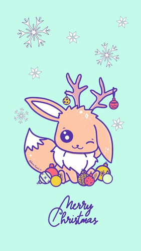 Chismas Evee Xmas GIF - Chismas Evee Evee Xmas GIFs