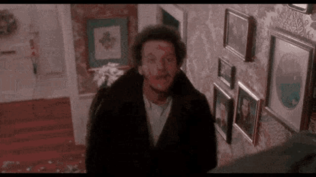 Home Alone1 Funny Movies GIF - Home Alone1 Funny Movies Paint Cans GIFs