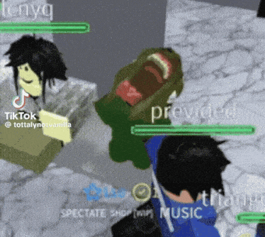 a video of a person playing a video game with the word provided at the top