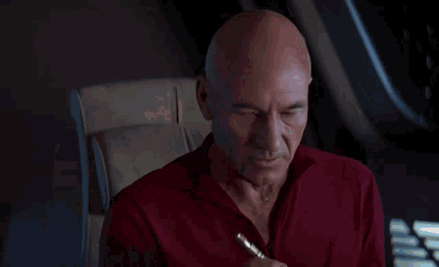 How Dare You Picard GIF - How Dare You Picard Shock GIFs