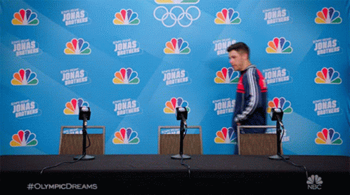 Press Conference Jonas Brothers GIF - Press Conference Jonas Brothers Olympic Dreams Featuring Jonas Brothers GIFs