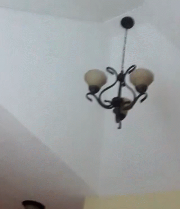 Ceiling Chandelier GIF - Ceiling Chandelier Yes GIFs