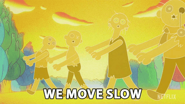 We Move Slow The Midnight Gospel GIF - We Move Slow The Midnight Gospel Walk Slow GIFs