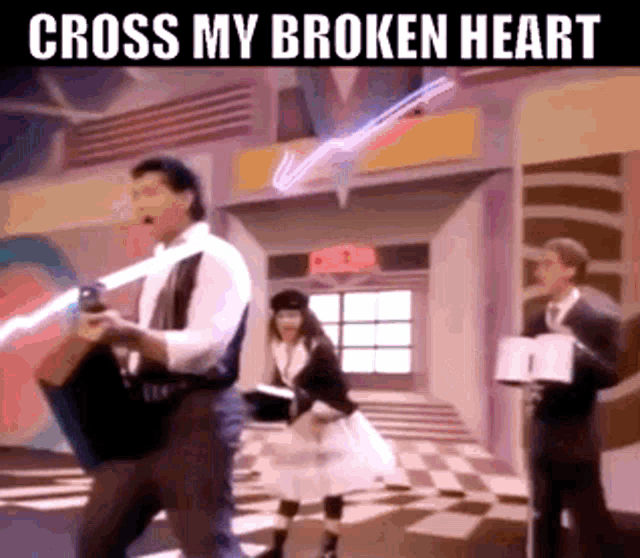 The Jets Cross My Broken Heart GIF - The Jets Cross My Broken Heart 80s Music GIFs