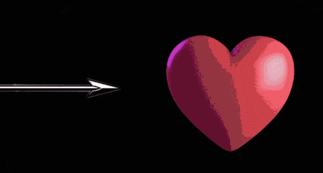 a computer generated image of a purple sphere with a white center surrounded by pink hearts .