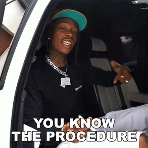 You Know The Procedure Wiz Khalifa GIF - You Know The Procedure Wiz Khalifa Ski Weedmix Song GIFs