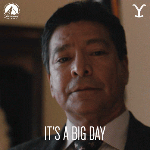 Its A Big Day Get Ready GIF - Its A Big Day Get Ready Important Day GIFs