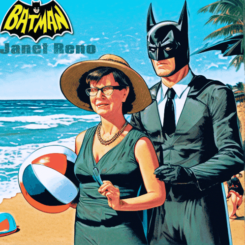 Batman Janet Reno GIF - Batman Janet Reno Funny GIFs