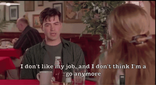 I Don'T Like My Job And I Don'T Think I'M A Go Anymore  GIF - Office Space Peter Gibbons Ron Livingston GIFs