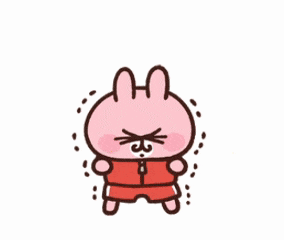 a cartoon character is raising his fist in the air