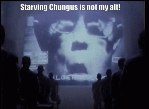 Funny Chungus GIF - Funny Chungus Starving Chungus GIFs